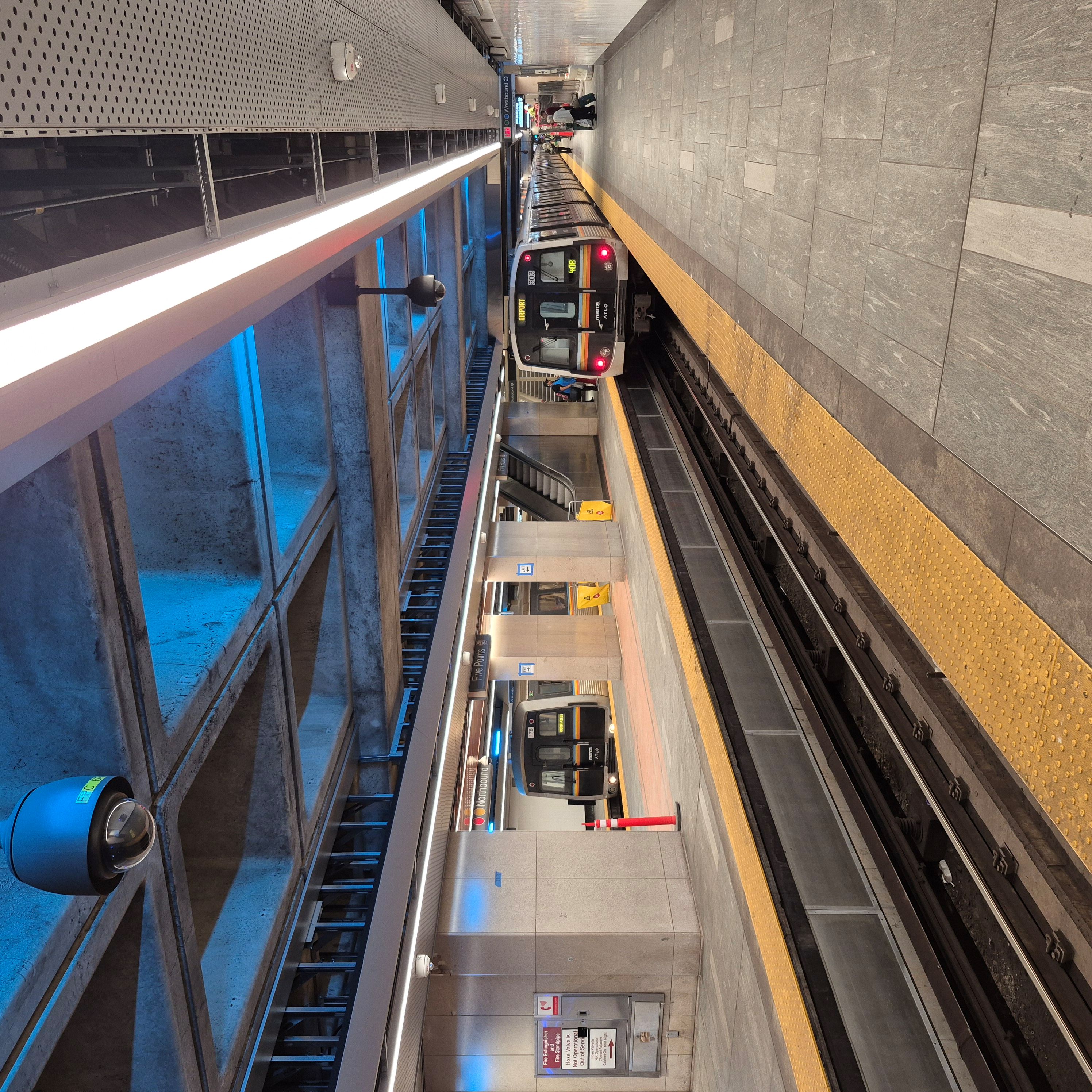 Five Points New Pavers N-S Platform